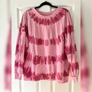 Boutique Brand | pink tie dye long sleeve